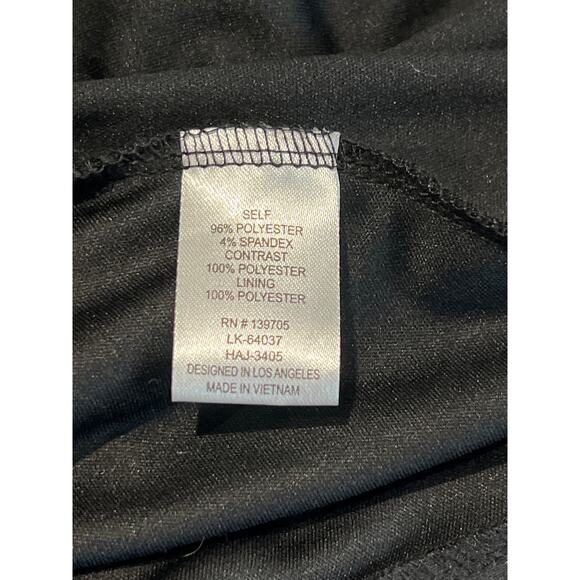 Macy's Emerald Sundae Stretch Flounce Fit and Flare Mini Dress Size S Party Glam - Picture 6 of 9